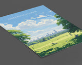 Greenwich Park Travel Poster, Travel Print of GreenwichPark, London Poster, Greenwich Park Art Gift, London Art Lovers UK Travel Gift NQ Media Designs