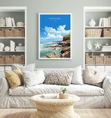 Porthcawl Travel Poster Wall Art, Porthcawl Travel Print, Wales, Welsh Art, Porthcawl Art lovers Gift, Wall Art Print NQ Media Designs