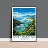 Cape Tribulation Travel Poster, Travel Print of Cape Tribulation, Queensland Art, Australia Art Lovers Gift, Cape Tribulation Wall Art NQ Media Designs