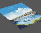 Devon Print Wall Art, Travel Poster of Devon, England, Devon Art Lovers Gift, England Wall Art Print NQ Media Designs