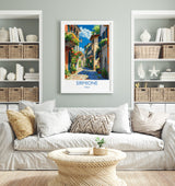 Sirmione Travel Print Wall Art, Travel Poster of Lake Garda, Sirmione Art Lovers Gift, Italy, Italian Lakes Art Gift NQ Media Designs