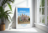 Antwerp Travel Print, Travel Poster of Antwerp , Belgium, Antwerp Art Lovers Gift, Belgium City Wall Art Print NQ Media Designs