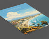 Santa Monica Travel Poster, Travel Print of Santa Monica, California, Santa Monica Art Lovers Gift, USA Gift, Wall Art Print