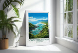 Cape Tribulation Travel Poster, Travel Print of Cape Tribulation, Queensland Art, Australia Art Lovers Gift, Cape Tribulation Wall Art NQ Media Designs