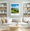 Tuscany Travel Print Wall Art, Travel Poster of Tuscany, Tuscany Art Lovers Gift,Italy Art Gift
