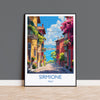 Sirmione Travel Poster Wall Art, Travel Print of Lake Garda, Sirmione Art Lovers Gift, Italy, Italian Lakes Art Gift NQ Media Designs
