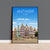 Antwerp Travel Poster, Travel Print of Antwerp , Belgium, Antwerp Art Lovers Gift, Belgium City Wall Art Print